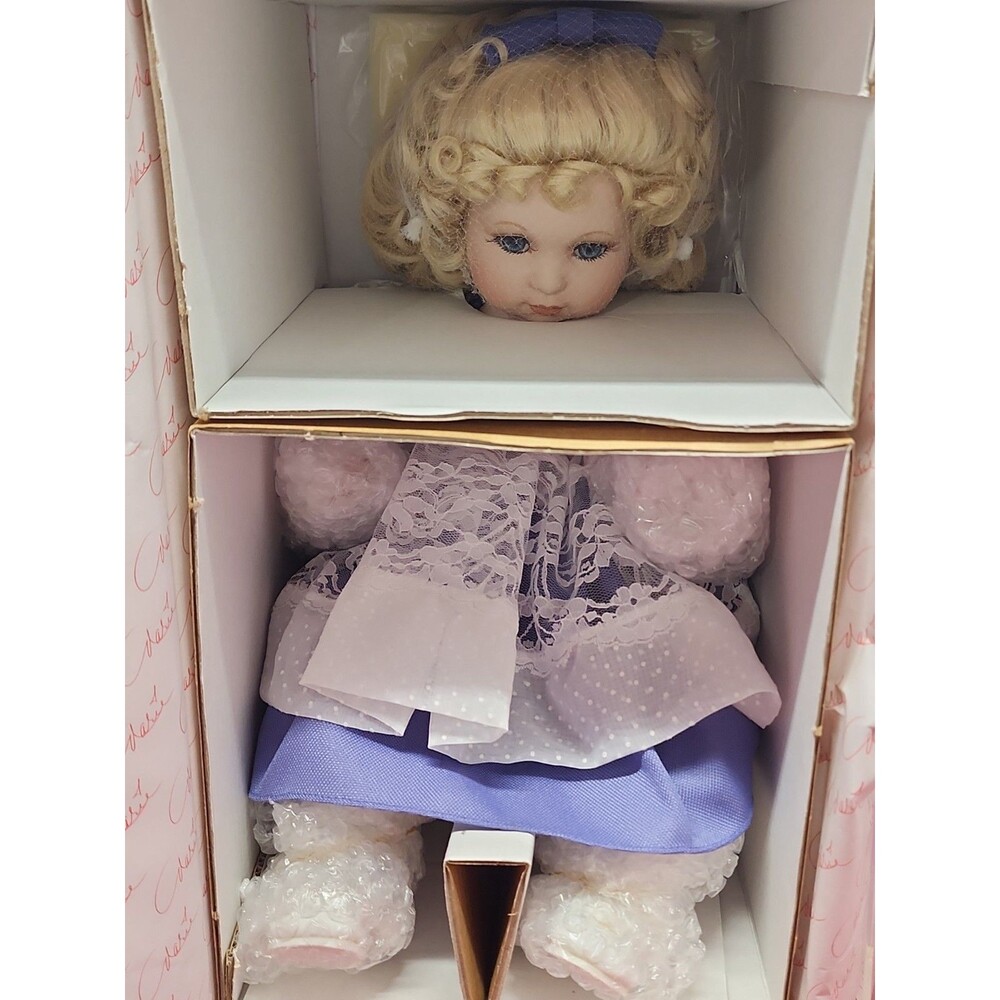 Marie Osmond Collector Dolls "Quite A Pair" Doll Dolly 1996 Porcelain New In Box